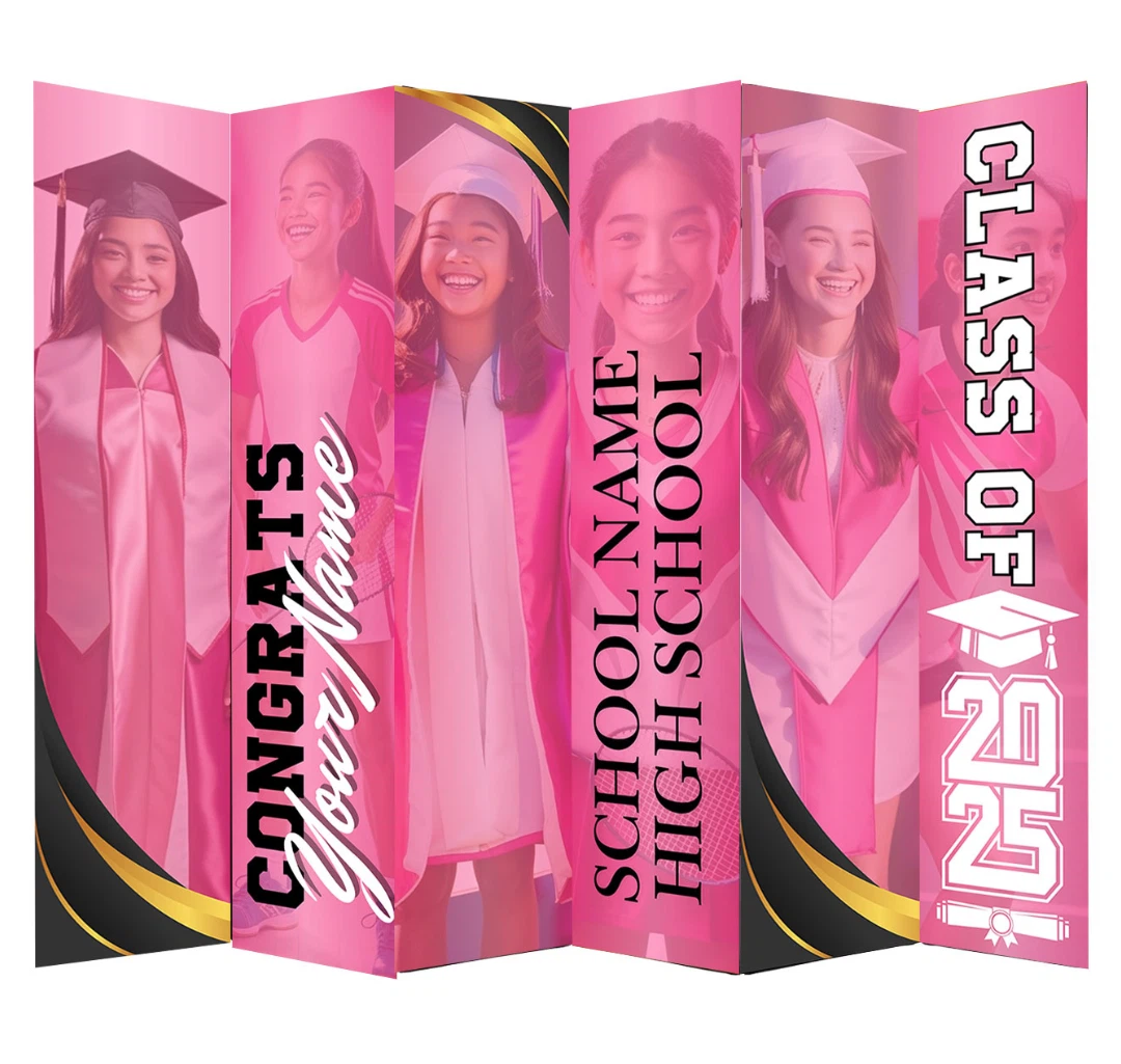 Copy of EZPZ Lux Pink Grad - Accordion Wall (1)