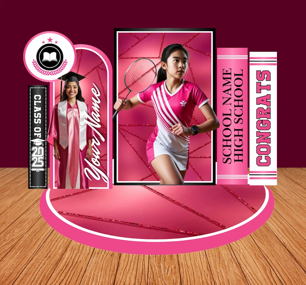 EZPZ Lux Pink Grad - Arch Wall (1)