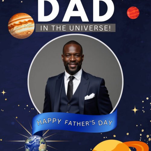 BEST DAD IN THE UNIVERSE