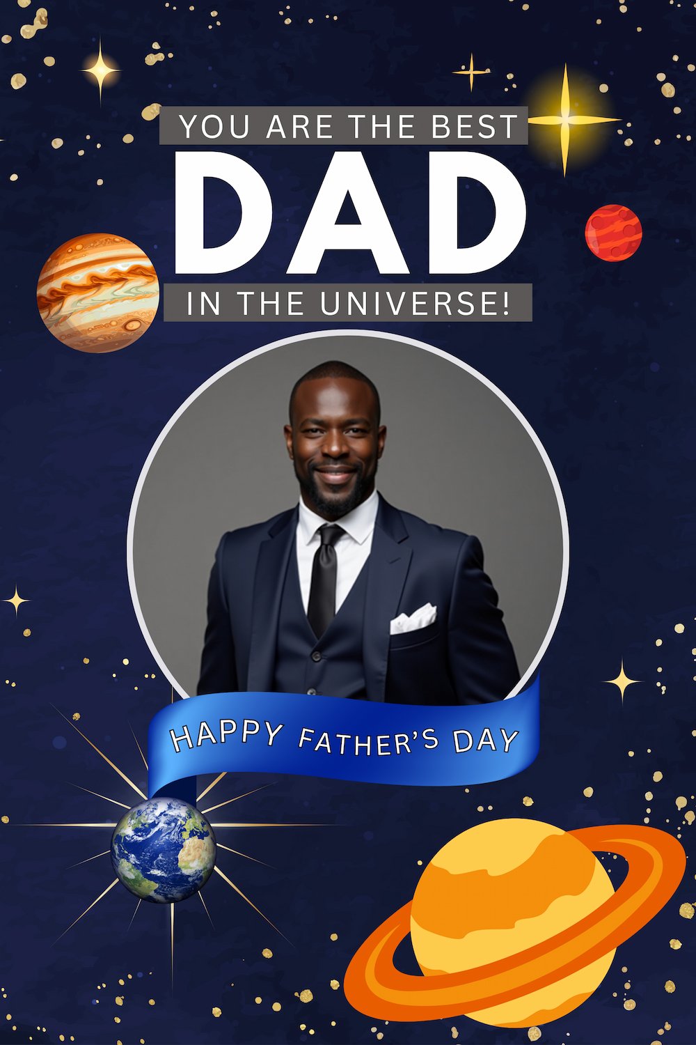 Copy of Best dad in the universe - Jumbo Card