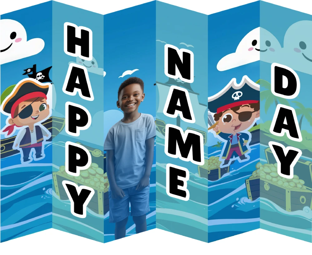 Copy of Cute Pirate - Accordion Wall (1)