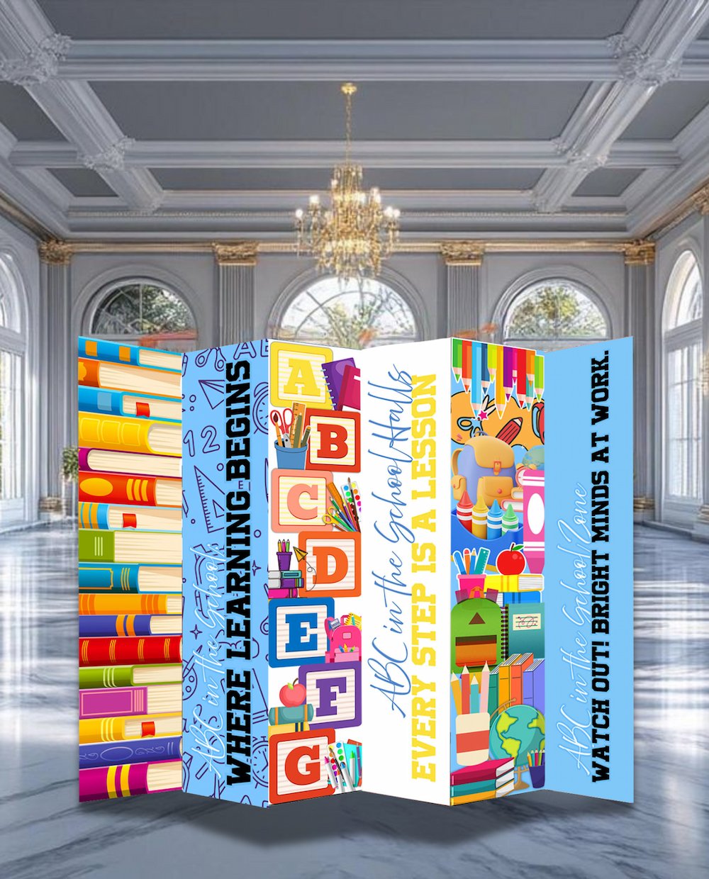 Copy of EZPZ ABC in the School - Accordion Wall (1)