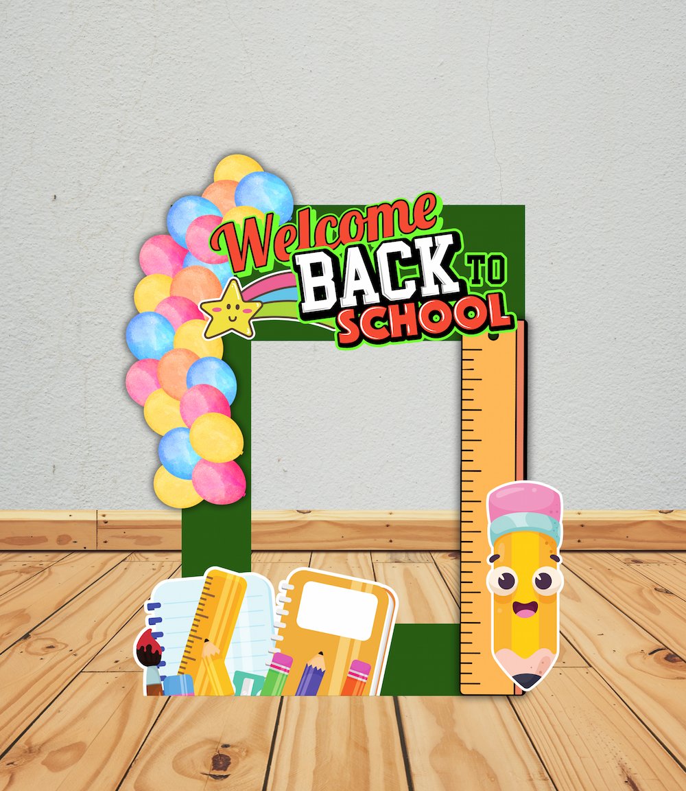 Copy of EZPZ Back to School, Back to Routine! - Selfie Frame (1)