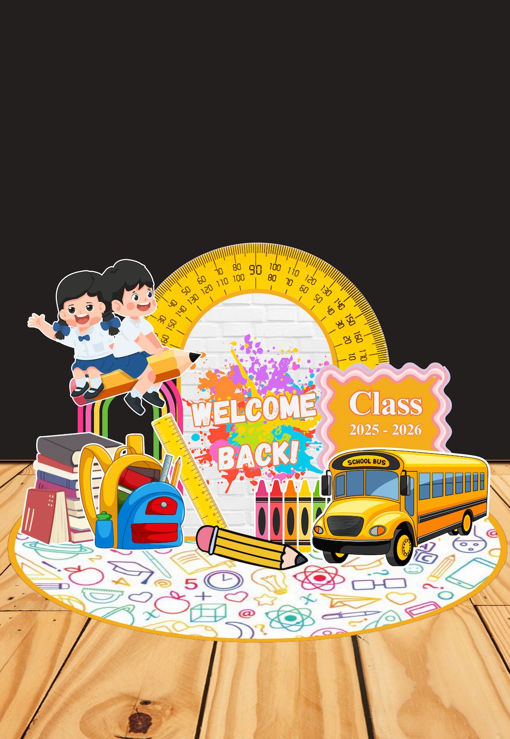 Copy of EZPZ Back to School, Yellow Theme - Archwall (1)