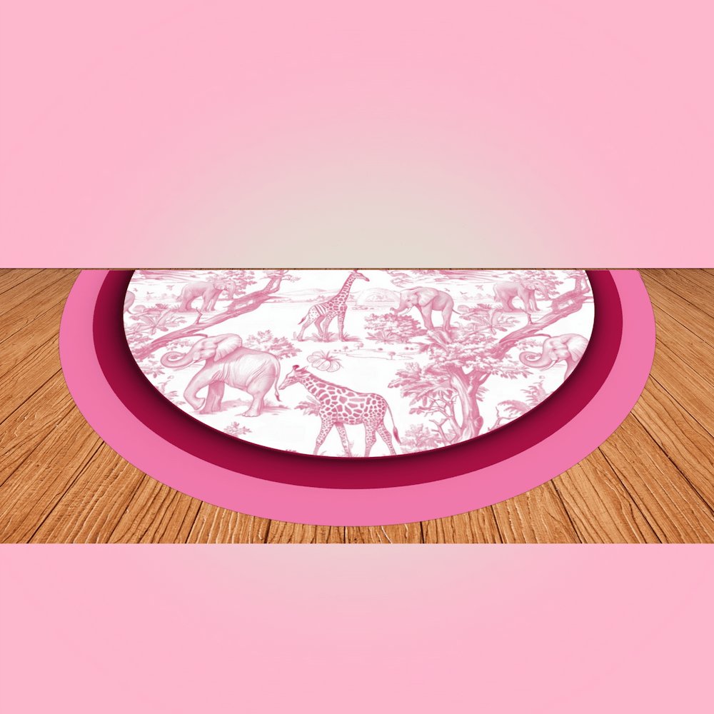 Copy of EZPZ Born to Be Wild – in Pink! - Floor Wrap