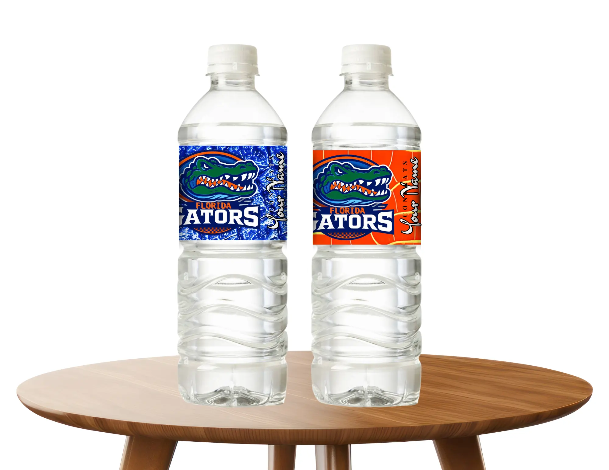 Copy of EZPZ Florida Gators - Water Bottle Label