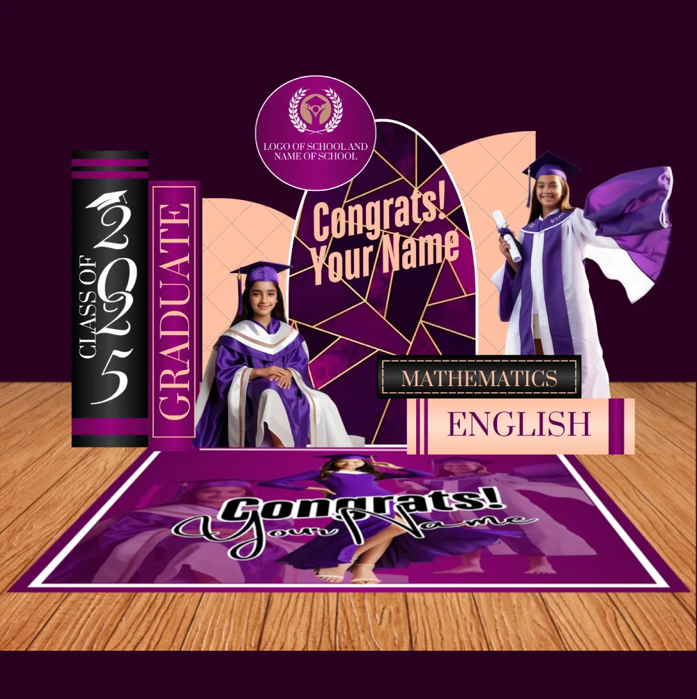 Copy of EZPZ Lux Purple Grad - Arch Wall (1)