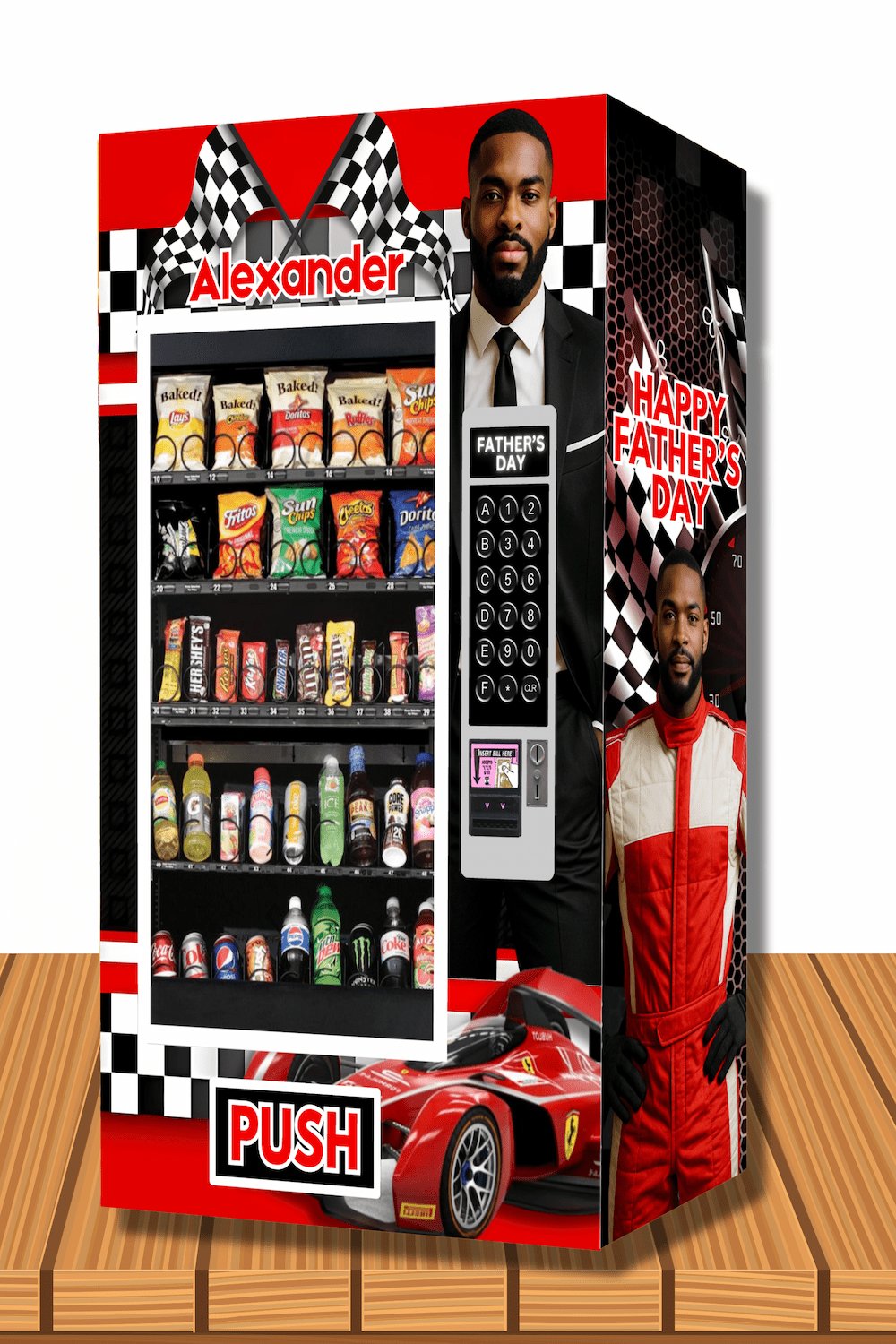 Copy of EZPZ On Your Mark, Get Set, Dad - Vending Machine