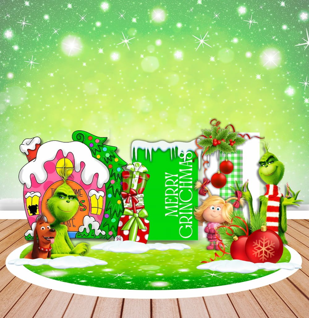 Copy of Grinchmas - Arch Wall (1)