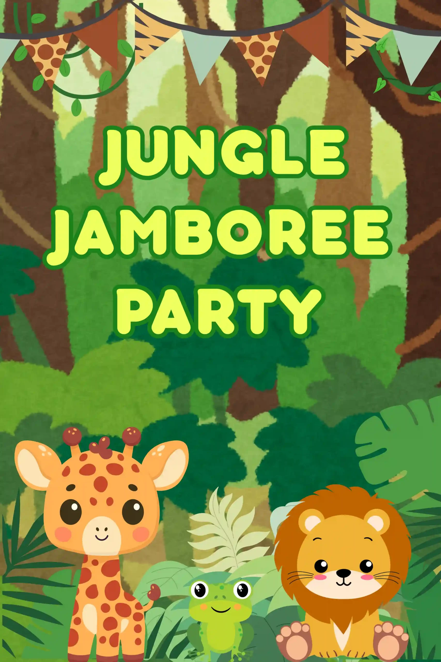 Copy of Jungle Jamboree Party - Jumbo Card