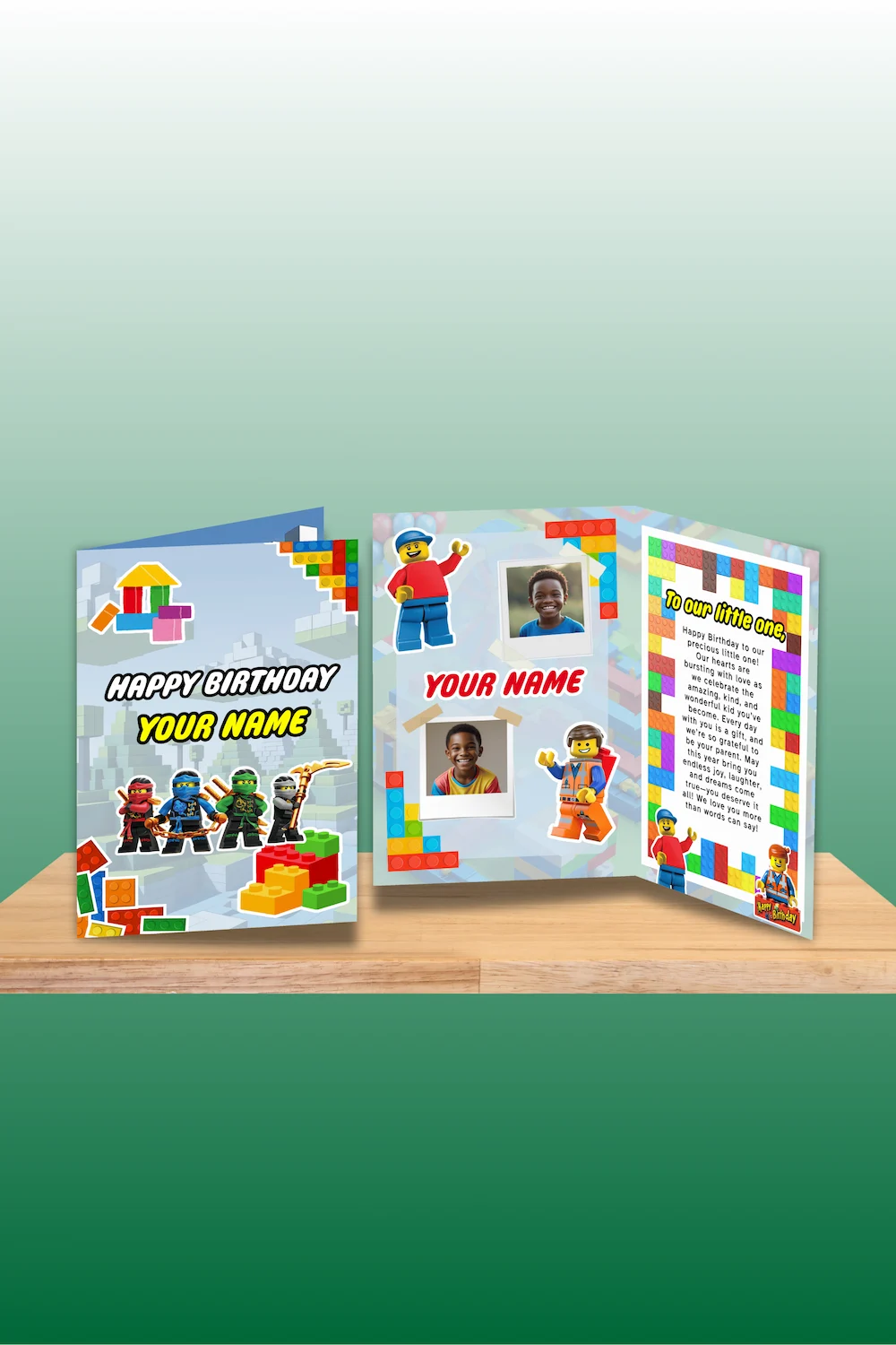 Copy of Lego Party - Jumbo Card (1)