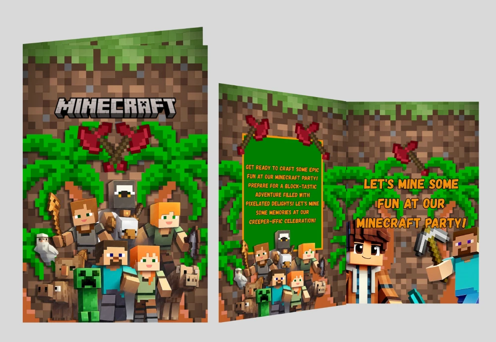 Copy of Minecraft Theme - Jumbo Card (1)