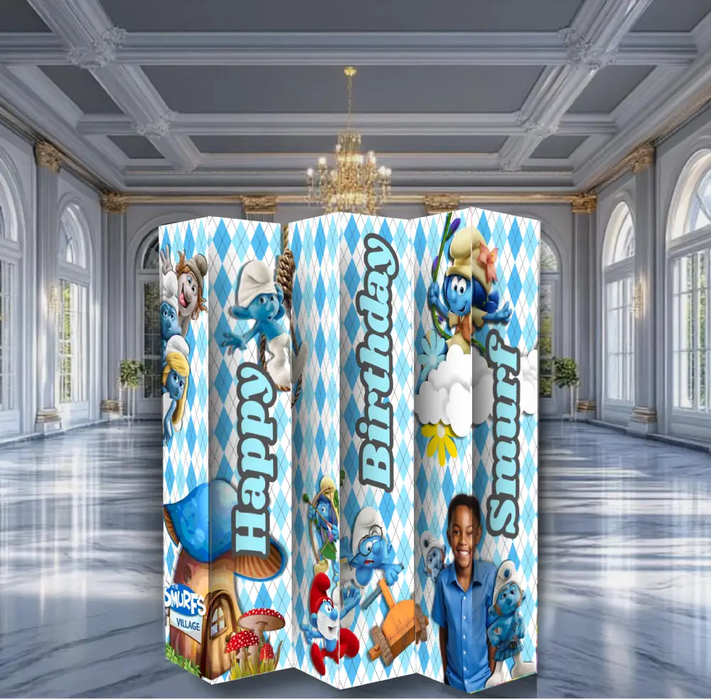 Copy of Smurf - Accordion Wall (1)