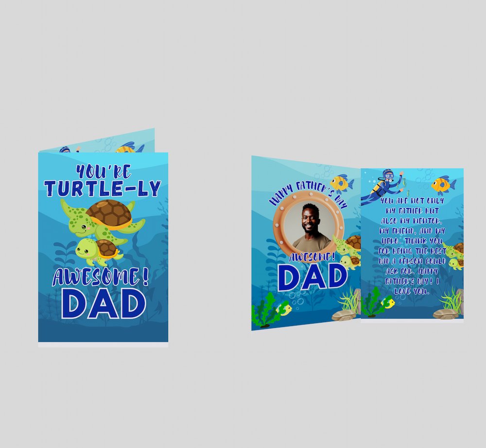Copy of Turtley awesome - Jumbo Card (1)