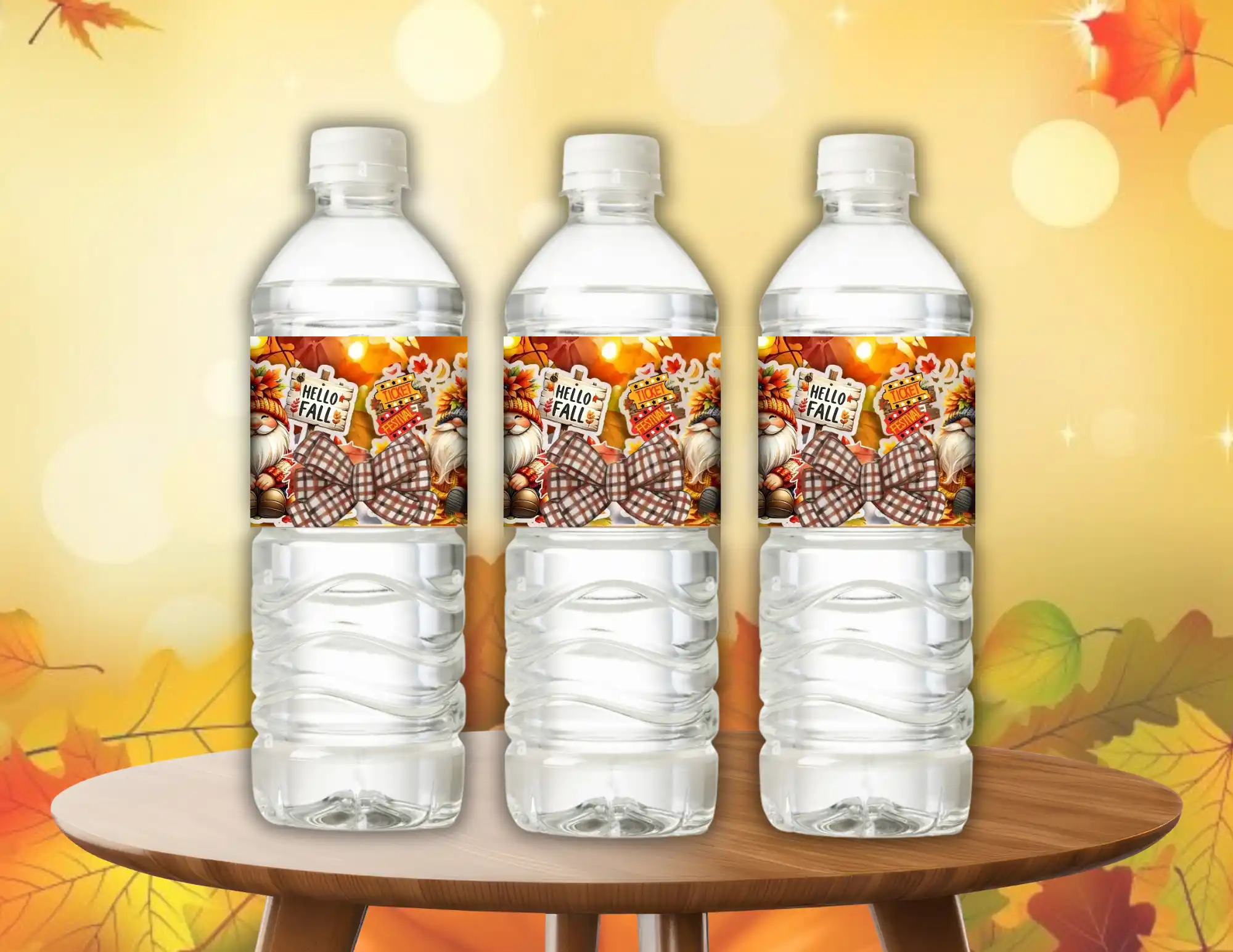 Water Bottle Label mock up (2)
