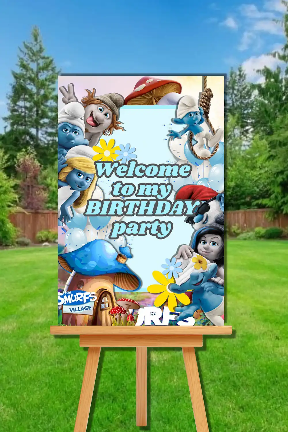 Welcome Sign Mck up (1)